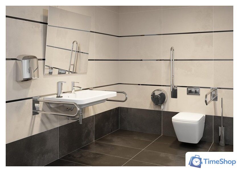 Поручень Bisk Pro 05499 (хром) - Изображение №2 — Интернет-магазин Time-Shop