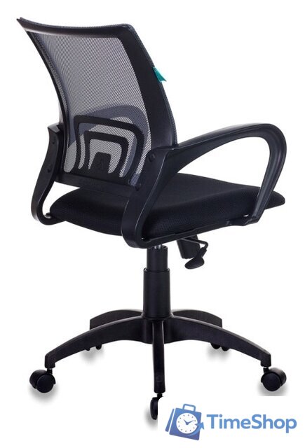 Офисное кресло Бюрократ CH-695N/DG/TW-11 (черный/серый) - Изображение №4 — Интернет-магазин Time-Shop