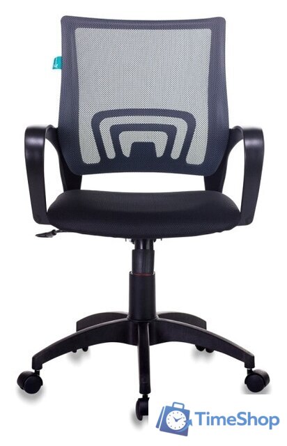 Офисное кресло Бюрократ CH-695N/DG/TW-11 (черный/серый) - Изображение №2 — Интернет-магазин Time-Shop