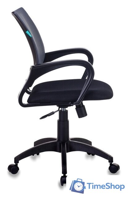 Офисное кресло Бюрократ CH-695N/DG/TW-11 (черный/серый) - Изображение №3 — Интернет-магазин Time-Shop