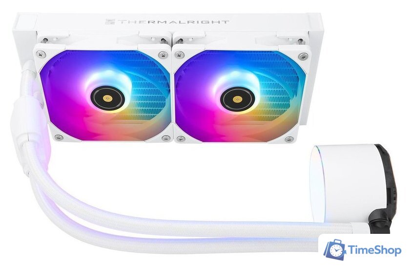 Система жидкостного охлаждения для процессора Thermalright Frozen Notte 240 ARGB (белый) - Изображение №5 — Интернет-магазин Time-Shop