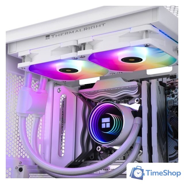 Система жидкостного охлаждения для процессора Thermalright Frozen Notte 240 ARGB (белый) - Изображение №4 — Интернет-магазин Time-Shop