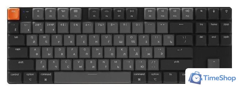 Клавиатура Keychron K1 V6 K1X-A1-RU (Keychron Low Profile Red) - Изображение №2 — Интернет-магазин Time-Shop