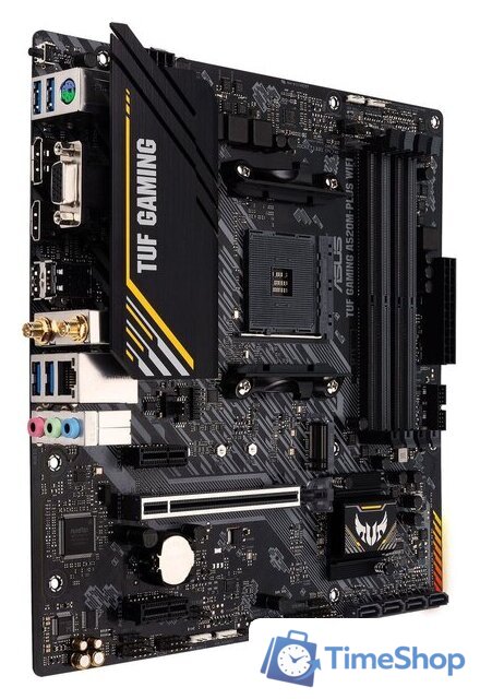 Материнская плата ASUS TUF Gaming A520M-Plus WiFi - Изображение №2 — Интернет-магазин Time-Shop