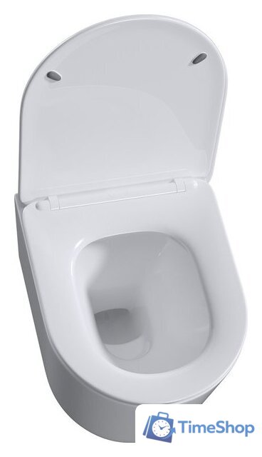 Унитаз подвесной Roxen Simple Compact в комплекте с инсталляцией StounFix Dual Fresh 6 в 1 964407 (кнопка: белое стекло) - Изображение №8 — Интернет-магазин Time-Shop