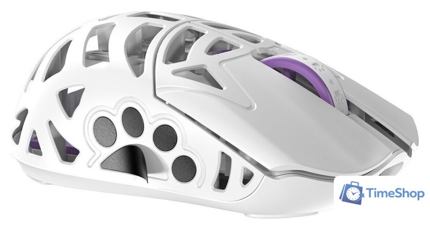 Игровая мышь WLMouse Beast Miao TTC Nihil (белый/сиреневый) - Изображение №2 — Интернет-магазин Time-Shop