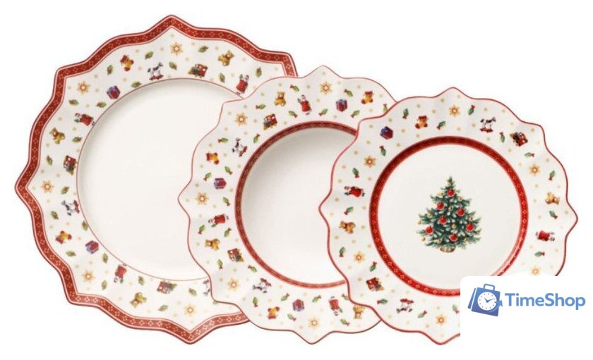 Набор тарелок Villeroy & Boch Toys Delight 14-8585-8816 (12шт) - Изображение №1 — Интернет-магазин Time-Shop