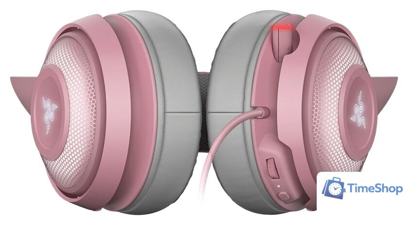 Наушники Razer Kraken Kitty (розовый) - Изображение №6 — Интернет-магазин Time-Shop