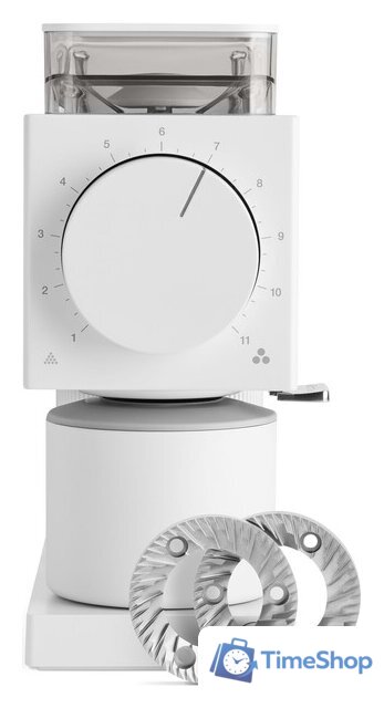 Электрическая кофемолка Fellow Ode Brew Grinder Gen 2 (белый) - Изображение №3 — Интернет-магазин Time-Shop