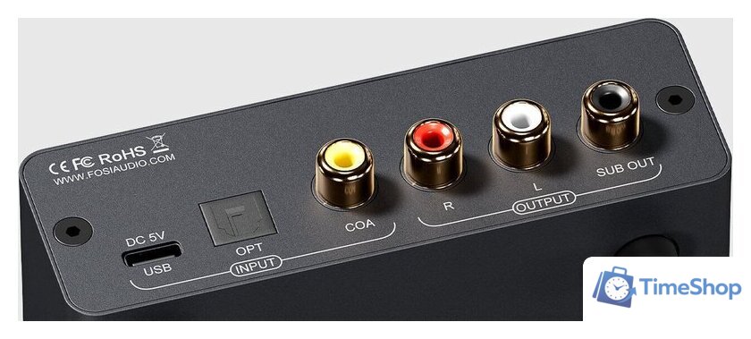 Цифро-аналоговый преобразователь Fosi Audio Q6 - Изображение №5 — Интернет-магазин Time-Shop
