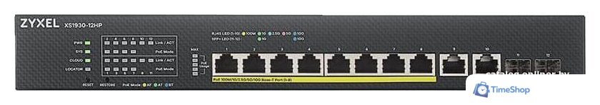 Настраиваемый коммутатор Zyxel XS1930-12HP - Изображение №3 — Интернет-магазин Time-Shop