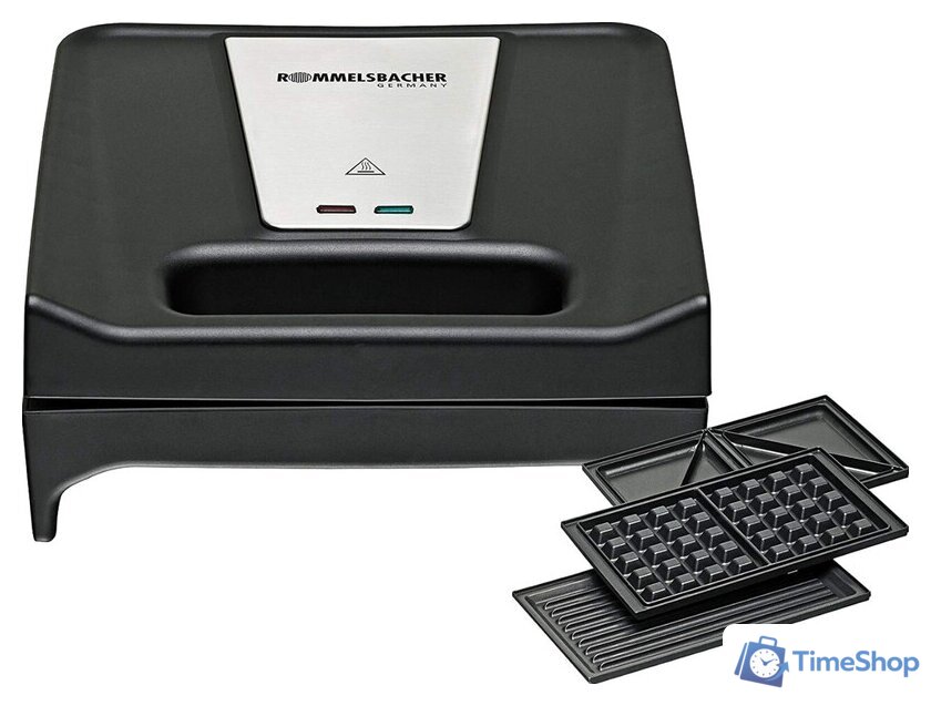 Многофункциональная сэндвичница ROMMELSBACHER SWG 700 - Изображение №1 — Интернет-магазин Time-Shop