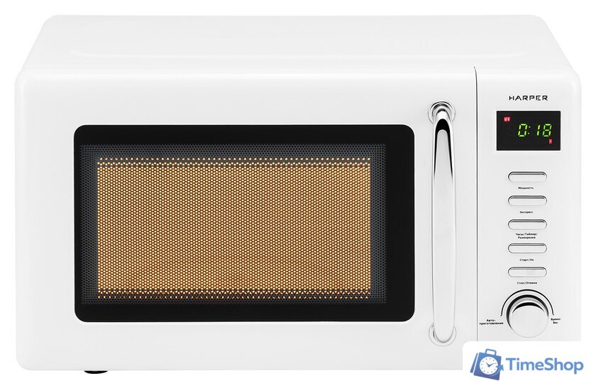 Микроволновая печь Harper HMW-20ST02 (белый) - Изображение №1 — Интернет-магазин Time-Shop