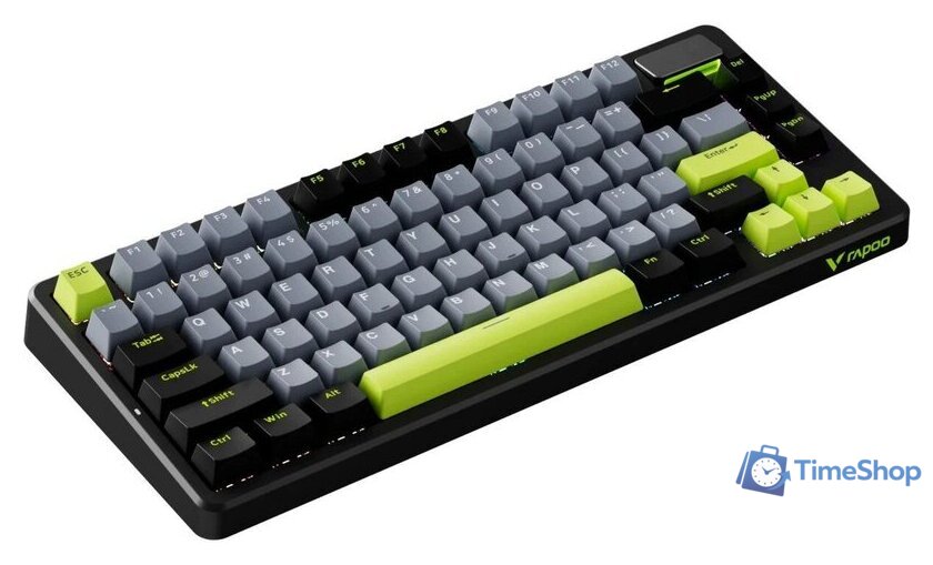 Клавиатура Rapoo V700 DIY-75 (черный/серый/зеленый) - Изображение №2 — Интернет-магазин Time-Shop
