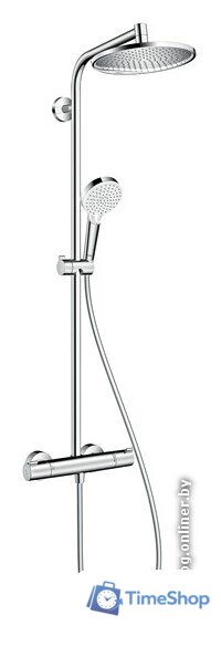 Душевая система  Hansgrohe Crometta S 240 1jet Showerpipe [27267000] - Изображение №1 — Интернет-магазин Time-Shop