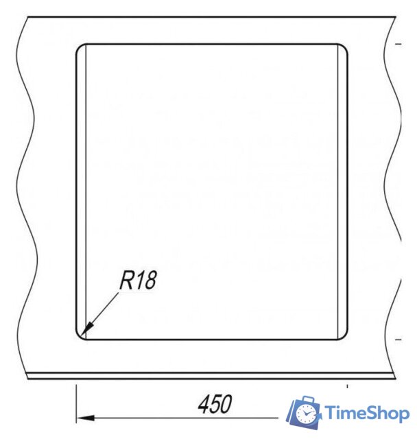 Кухонная мойка ARFEKA Dalago 47 Shadow Grey - Изображение №6 — Интернет-магазин Time-Shop