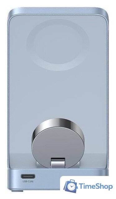 Беспроводное зарядное Ugreen W757 65901 (голубой) - Изображение №2 — Интернет-магазин Time-Shop