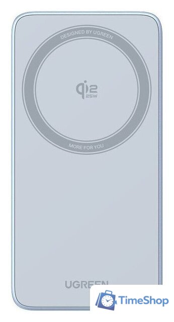 Беспроводное зарядное Ugreen W757 65901 (голубой) - Изображение №3 — Интернет-магазин Time-Shop