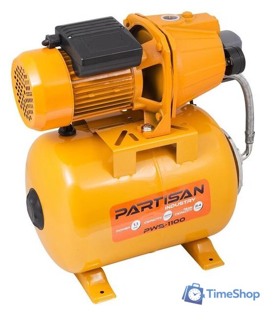 Насосная станция Partisan PWS-1100 - Изображение №1 — Интернет-магазин Time-Shop