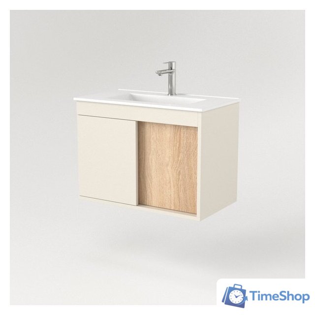  Дабер Тумба под умывальник 014 Тобага/Эридан/Артвин 60 Т14.6Т.0.18 (бежевый/дуб бардолино) - Изображение №3 — Интернет-магазин Time-Shop