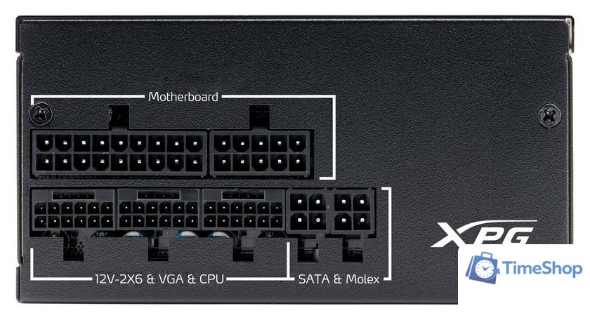 Блок питания ADATA XPG PYMCORE SFX Gold 750W PYMCORE750G-BKCEU - Изображение №3 — Интернет-магазин Time-Shop