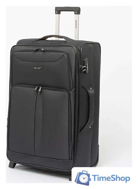 Чемодан VALIGETTI 262-608/3-28BLK (черный) - Изображение №2 — Интернет-магазин Time-Shop
