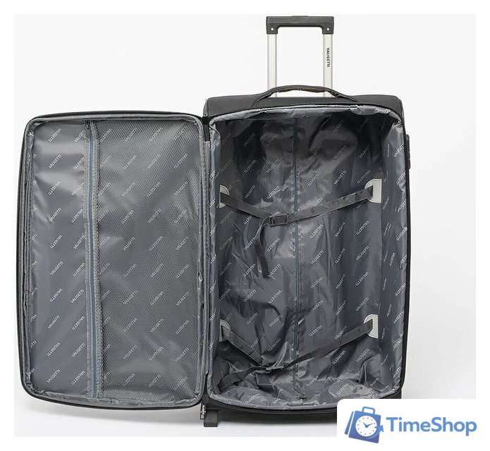 Чемодан VALIGETTI 262-608/3-28BLK (черный) - Изображение №3 — Интернет-магазин Time-Shop