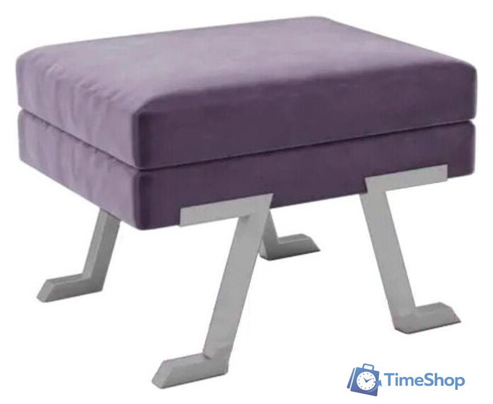 Банкетка Hype Mebel Битл (белый/фиолетовый) - Изображение №1 — Интернет-магазин Time-Shop