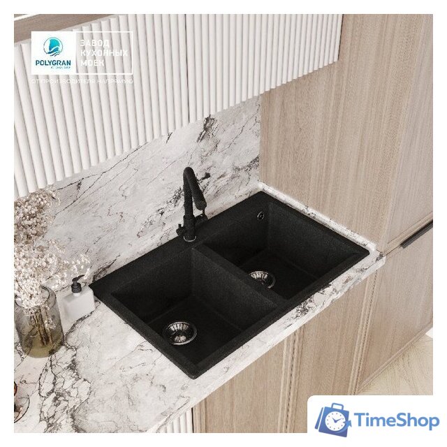 Кухонная мойка Polygran Brig 790 (космос) - Изображение №8 — Интернет-магазин Time-Shop