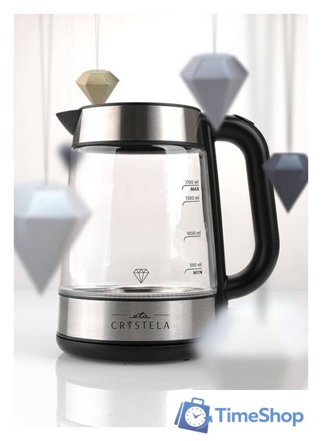 Электрический чайник ETA Crystela 6153 90000 - Изображение №2 — Интернет-магазин Time-Shop
