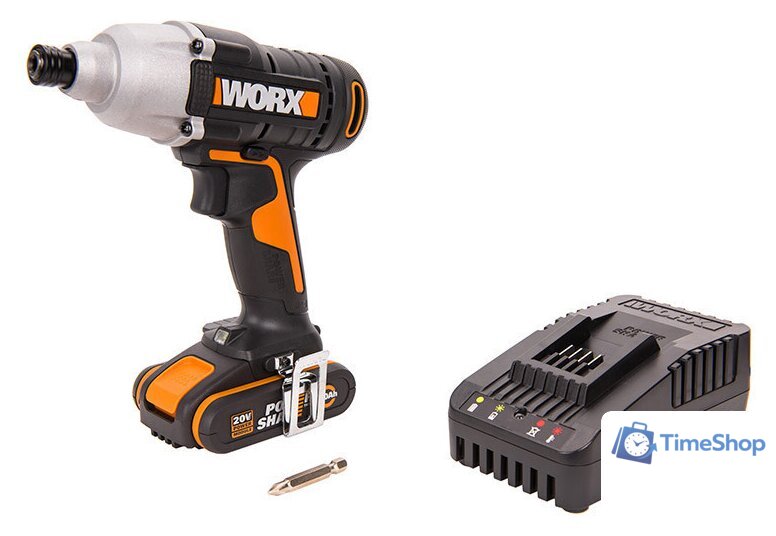 Винтоверт Worx WX291 (с 1-им АКБ, кейс) - Изображение №1 — Интернет-магазин Time-Shop