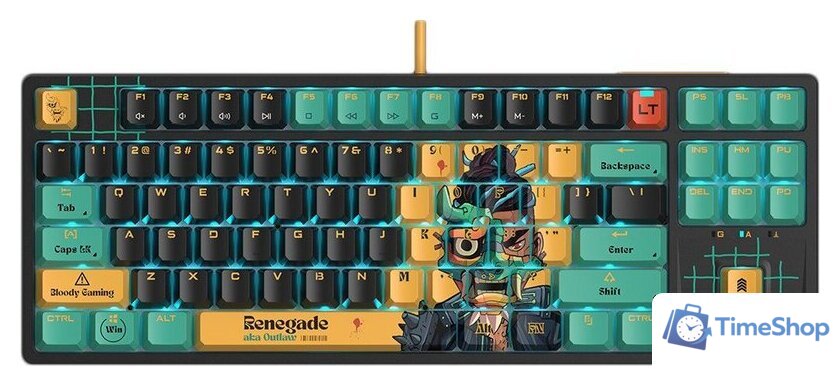 Клавиатура A4Tech Bloody x Savage Impact AT87 Renegade - Изображение №1 — Интернет-магазин Time-Shop