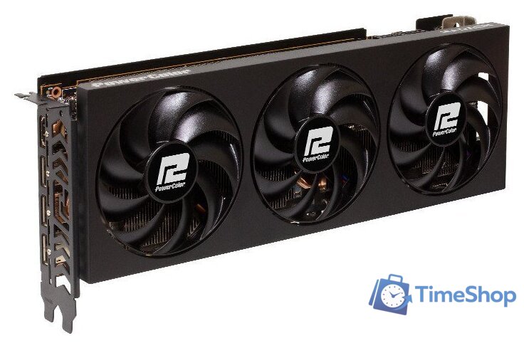 Видеокарта PowerColor Fighter Radeon RX 7700 XT 12GB GDDR6 RX 7700 XT 12G-F/OC - Изображение №1 — Интернет-магазин Time-Shop