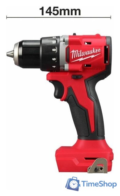 Дрель-шуруповерт Milwaukee M18 M18BLDDRC-0 4933492831 (без АКБ) - Изображение №5 — Интернет-магазин Time-Shop