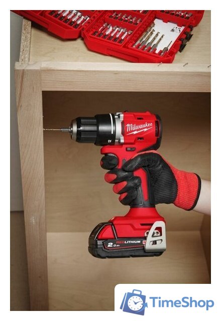 Дрель-шуруповерт Milwaukee M18 M18BLDDRC-0 4933492831 (без АКБ) - Изображение №6 — Интернет-магазин Time-Shop