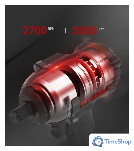 Гайковерт Kress KU272.2 (с 2-мя АКБ, кейс) - Изображение №14 — Интернет-магазин Time-Shop