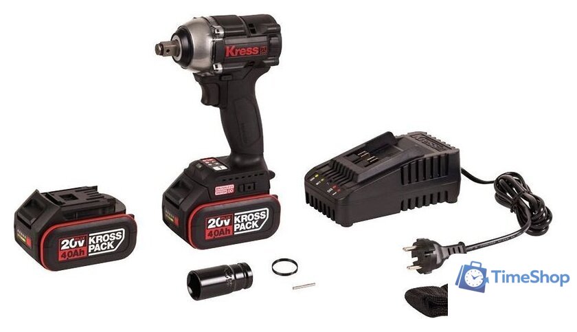 Гайковерт Kress KU272.2 (с 2-мя АКБ, кейс) - Изображение №9 — Интернет-магазин Time-Shop