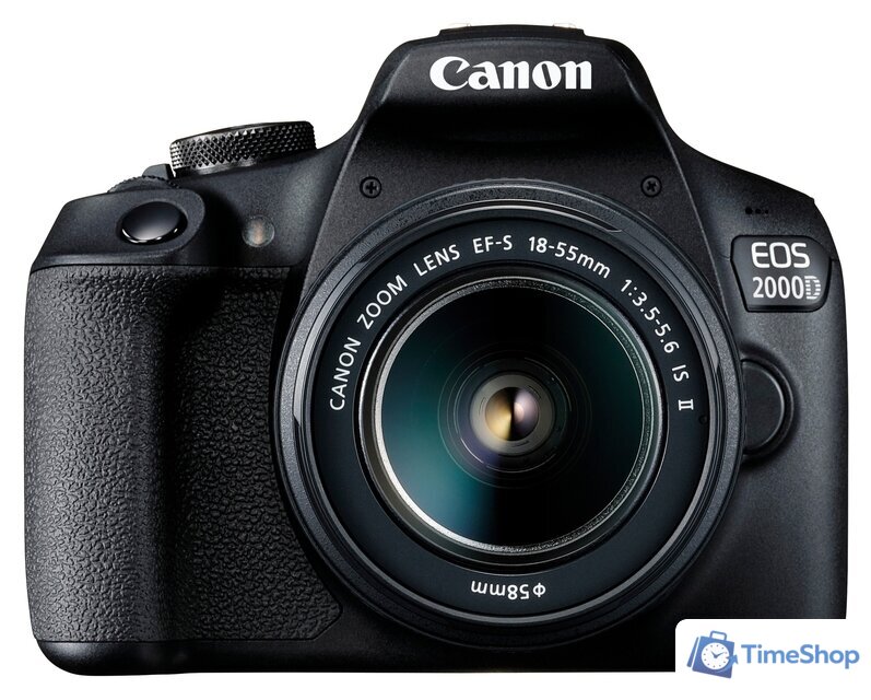 Зеркальный фотоаппарат Canon EOS 2000D Kit 18-55mm IS II - Изображение №1 — Интернет-магазин Time-Shop