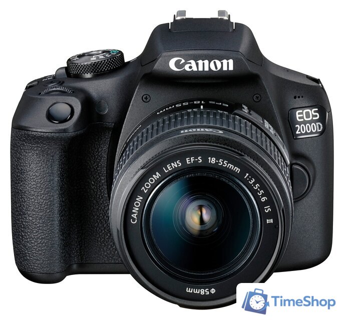 Зеркальный фотоаппарат Canon EOS 2000D Kit 18-55mm IS II - Изображение №3 — Интернет-магазин Time-Shop
