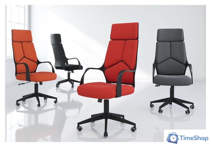 Офисное кресло CHAIRMAN 525 (T-02 голубой) - Изображение №6 — Интернет-магазин Time-Shop