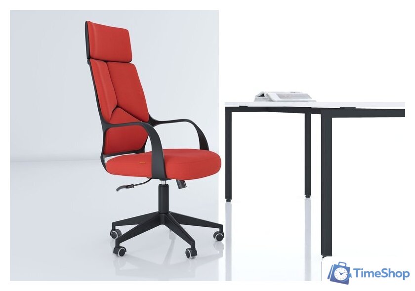 Офисное кресло CHAIRMAN 525 (T-02 голубой) - Изображение №8 — Интернет-магазин Time-Shop