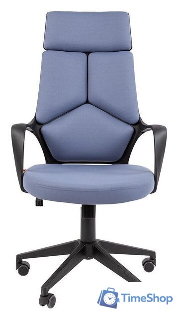 Офисное кресло CHAIRMAN 525 (T-02 голубой) - Изображение №2 — Интернет-магазин Time-Shop