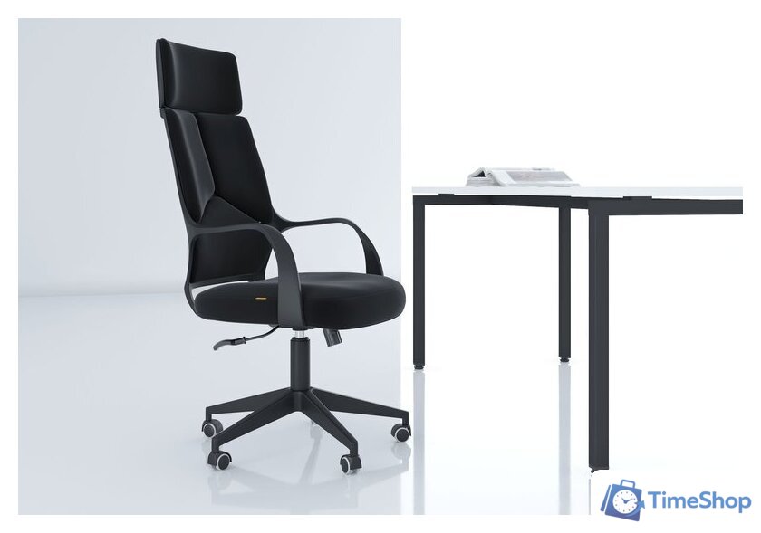 Офисное кресло CHAIRMAN 525 (T-02 голубой) - Изображение №9 — Интернет-магазин Time-Shop