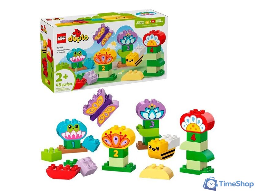 Конструктор LEGO Duplo Креативный цветочный сад 10444 - Изображение №5 — Интернет-магазин Time-Shop