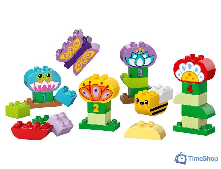 Конструктор LEGO Duplo Креативный цветочный сад 10444 - Изображение №2 — Интернет-магазин Time-Shop