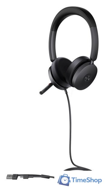 Офисная гарнитура Yealink UH48 Dual UC USB-C/A - Изображение №4 — Интернет-магазин Time-Shop