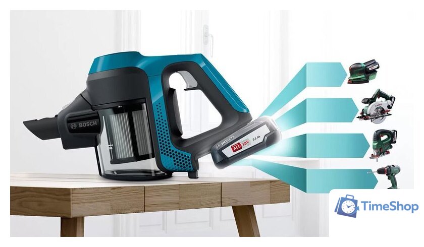 Пылесос Bosch BBS611LAG - Изображение №7 — Интернет-магазин Time-Shop