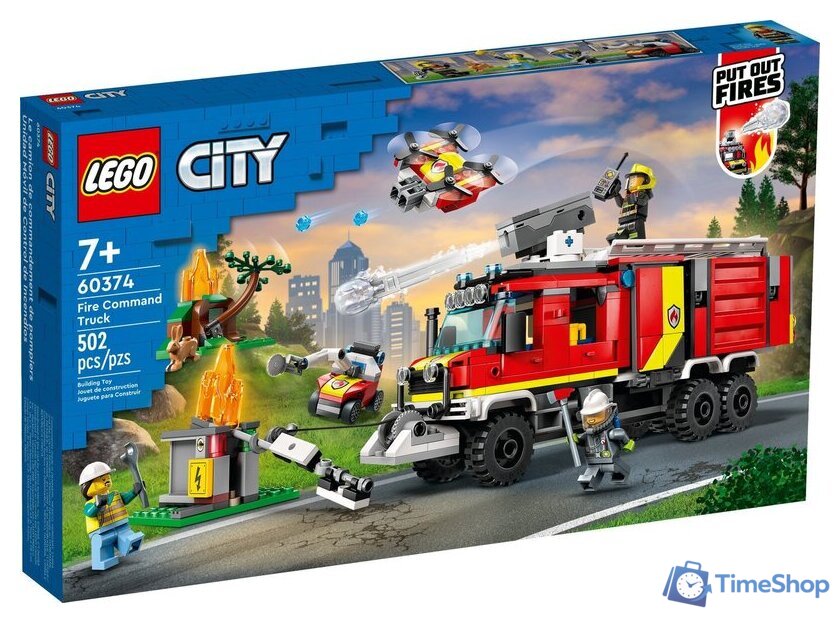 Конструктор LEGO City 60374 Машина пожарного расчета - Изображение №1 — Интернет-магазин Time-Shop