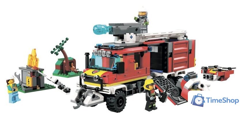 Конструктор LEGO City 60374 Машина пожарного расчета - Изображение №8 — Интернет-магазин Time-Shop