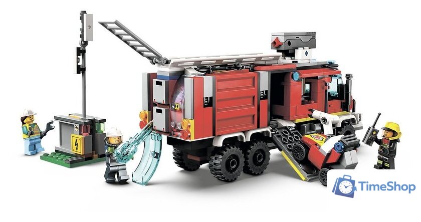 Конструктор LEGO City 60374 Машина пожарного расчета - Изображение №4 — Интернет-магазин Time-Shop